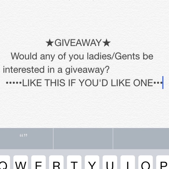 Giveaway!!!