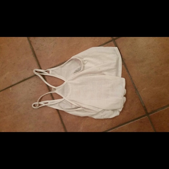 Cropped floral double strapped top! - Picture 4 of 4