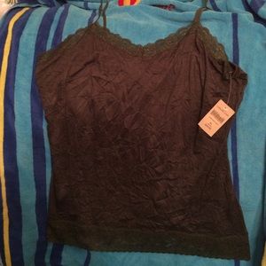 Coldwater creek lace trim cami