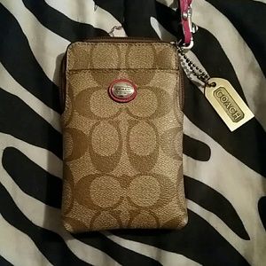 Coach wristlet