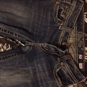 Miss Me skinny boot cut jeans