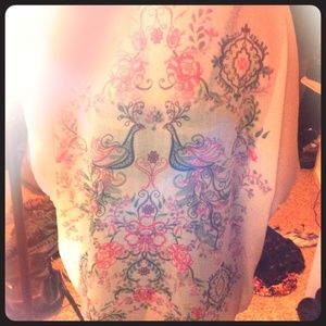 colorful japanese kimono