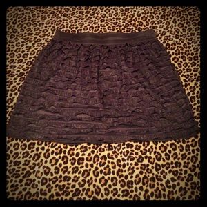 🆕🎀Black ruffle skirt🎀size large women's