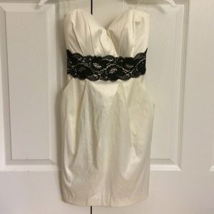 Cream Silk Dress
