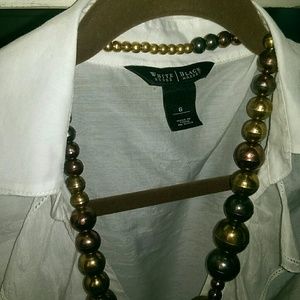 White house/black market dressy shirt