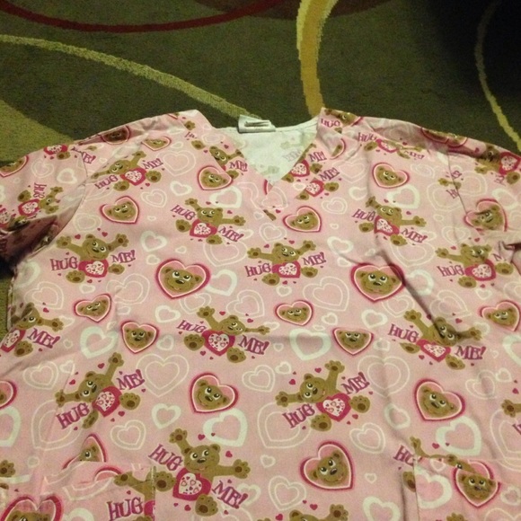 SOLD****Scrub top