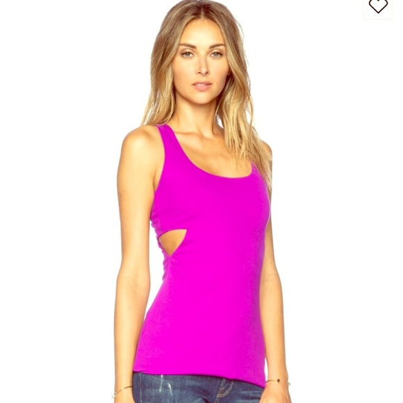 Susana Monaco Tops - Susana Monaco side cut out top! Brand new