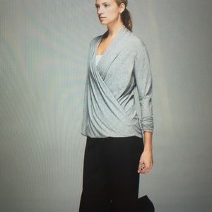 Lulu lemon wrap shirt and head band