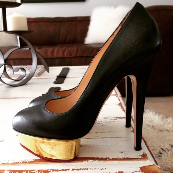 Charlotte Olympia Dolly Island Platform Pumps Sz39