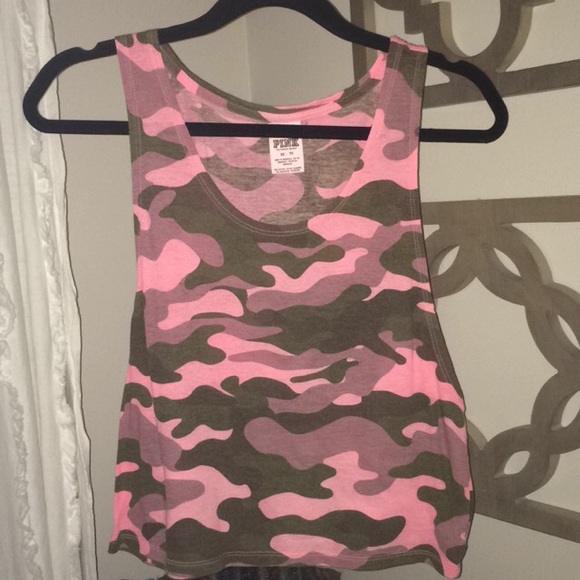 PINK by Victoria's Secret Cropped Tank