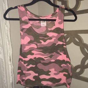PINK by Victoria's Secret Cropped Tank