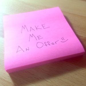 I'm open to offers! And bundles!