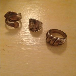 3 beautiful antique rings!!