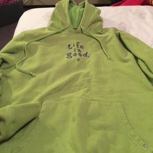 Life is good hoodie