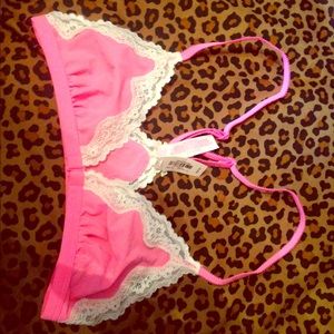 Pink bralette/ bra