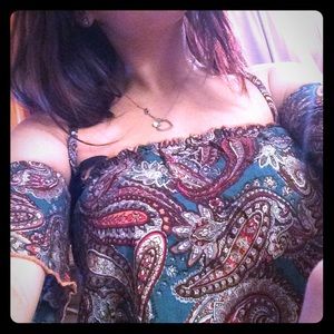 Love tease tank with arm loops