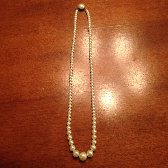 Vintage pearls.