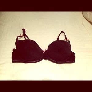 VS sexy little things black push up bra