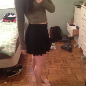 Black skirt