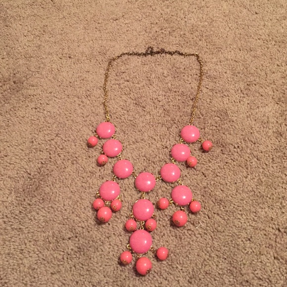 Pink bubble necklace