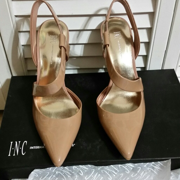 INC Nude Shoes
