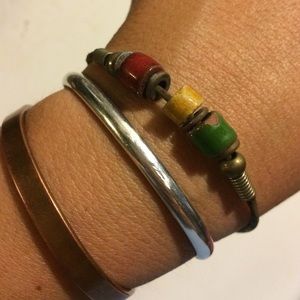 Rasta bracelet.