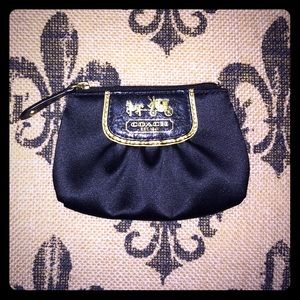 Coach Amanda Satin Mini Skinny Coin Purse
