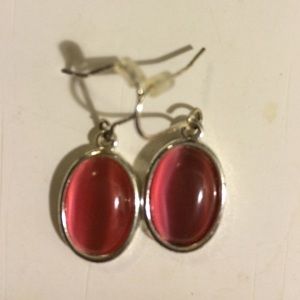Pink earrings