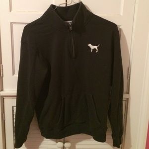 black half zip