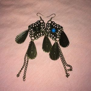 Bohemian style earrings