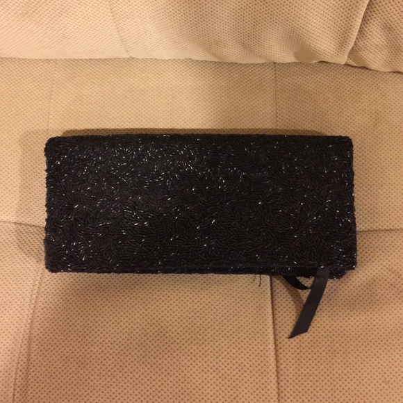 Banana republic sequin clutch