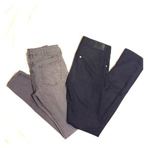 👖2 pair H&M skinny jeans👖