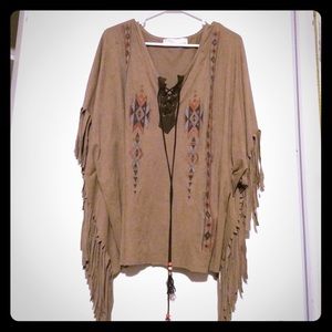 Indian styled shirt with fringes