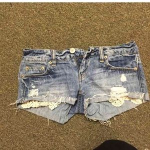 Ae lace shorts