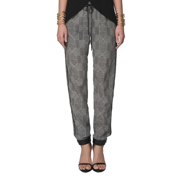 Greylin Collection Perch Silk Printed Pants