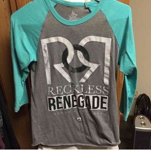 Young & reckless baseball tee