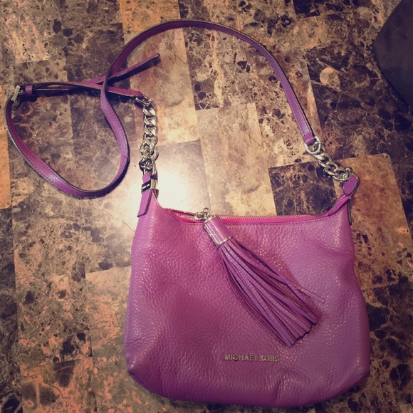 MK purple crossbody