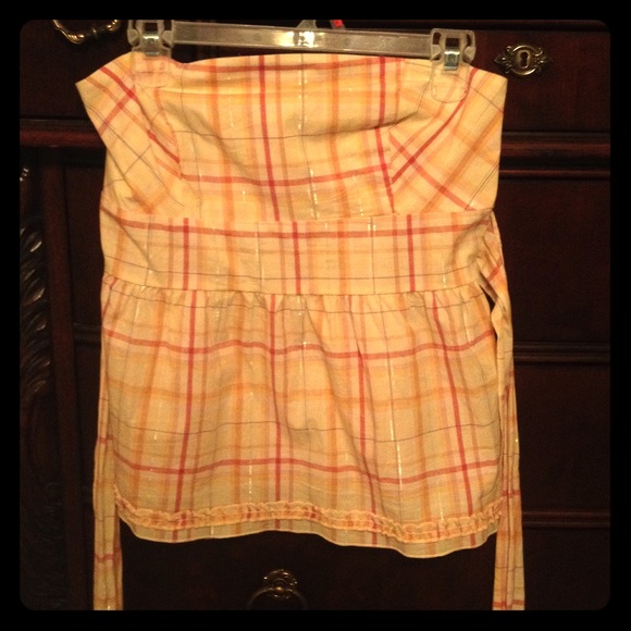 Tube top shirt