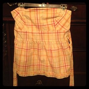 Tube top shirt