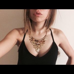 Coachella Gold Gypsy Necklace