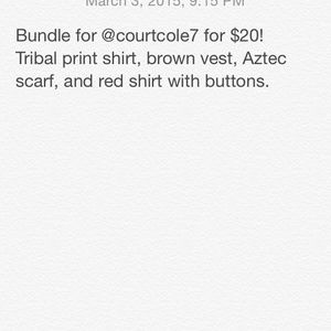 Bundle for @courtcole7