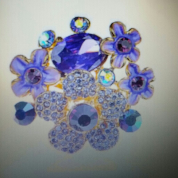 Tropical Hawaiian Flower Cluster Ring (NWT)