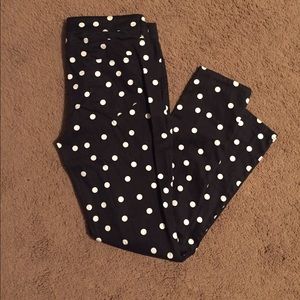 Polka dot pants