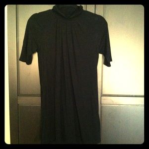 Black Silky Banana Republic Shirt or Dress sM