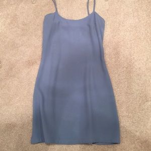 Super cute baby blue mini dress by Mark Wong