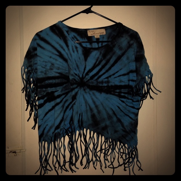 Tye dye festival crop top ✌️🎶