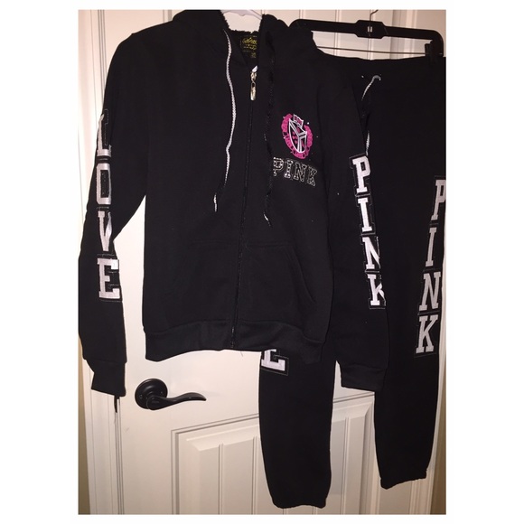 *SOLD* Zip up Hoodie & Sweatpants