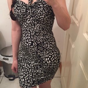 Black and White Charlotte Russe Dress