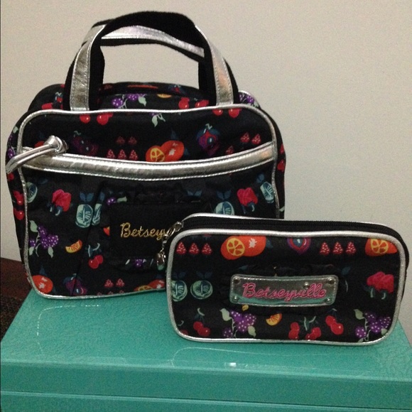 Betsey Johnson Clutches & Wallets - Besty Johnson Great toiletry, make-up bags