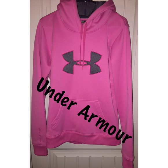 Pink Under Armour Hoodie